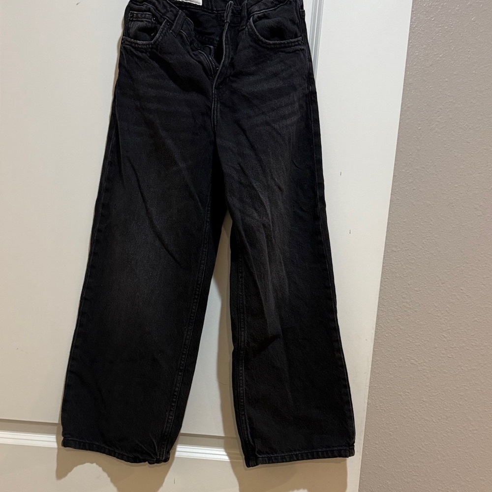 Zara Girl’s Relaxed Black Jeans